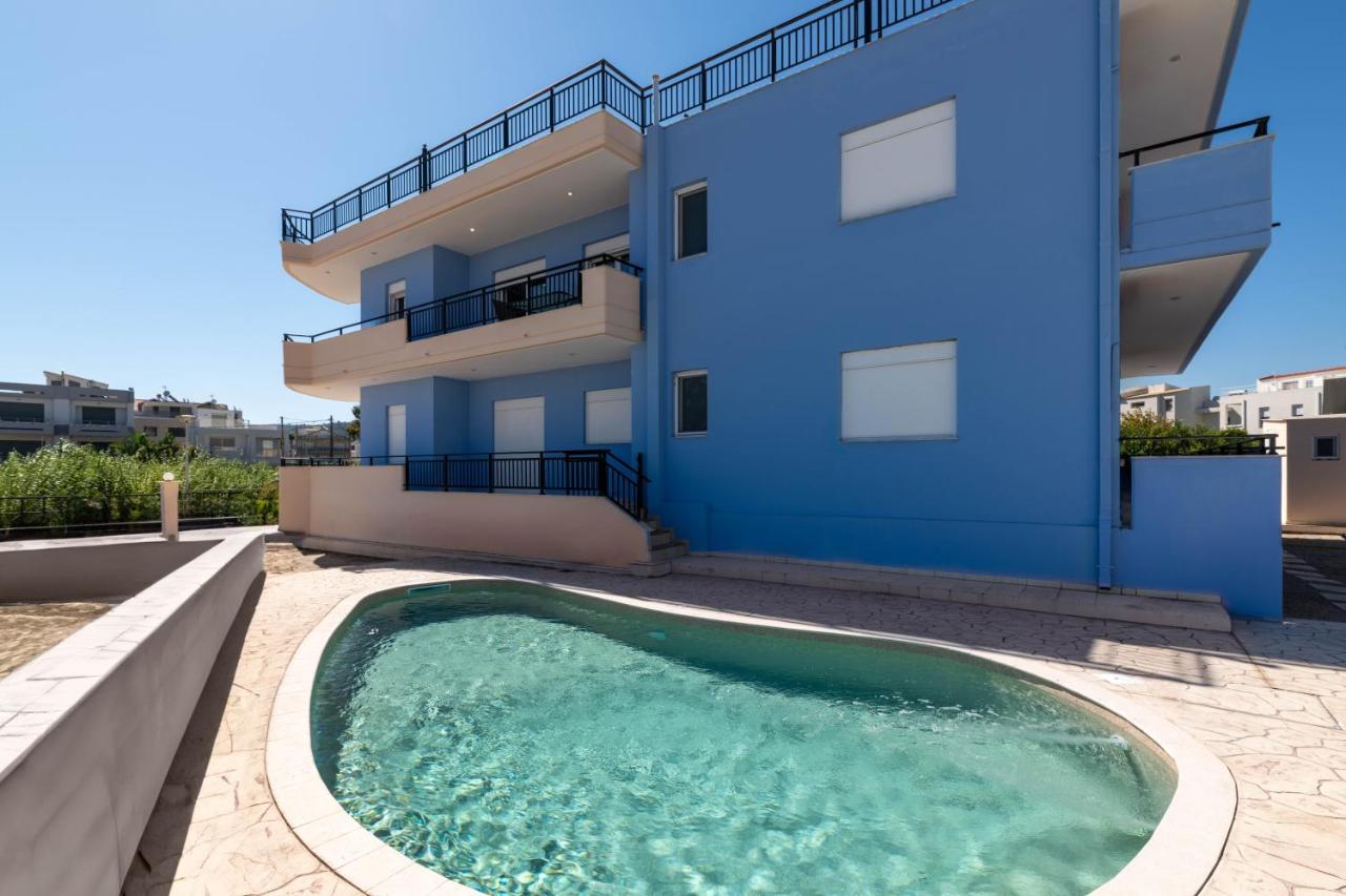 White&Blue Luxury Suites Ialysos  Exteriör bild